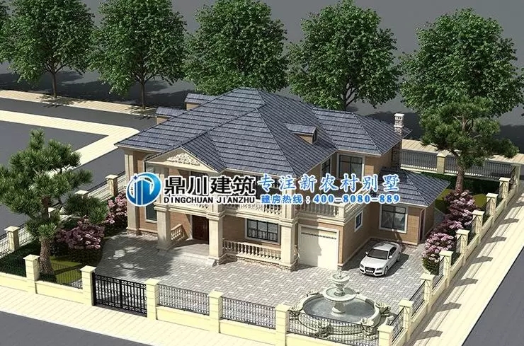8款二層帶庭院農(nóng)村別墅，有院子車庫(kù)大露臺(tái)才是完美愜意人生！