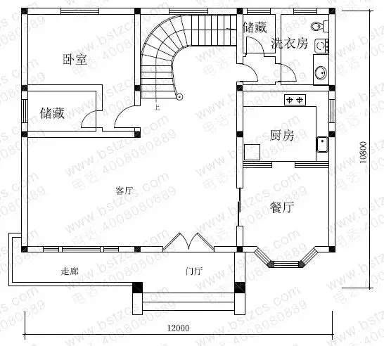 占地120平農(nóng)村別墅怎么建？這12套別墅戶型，建過(guò)的都說(shuō)好！
