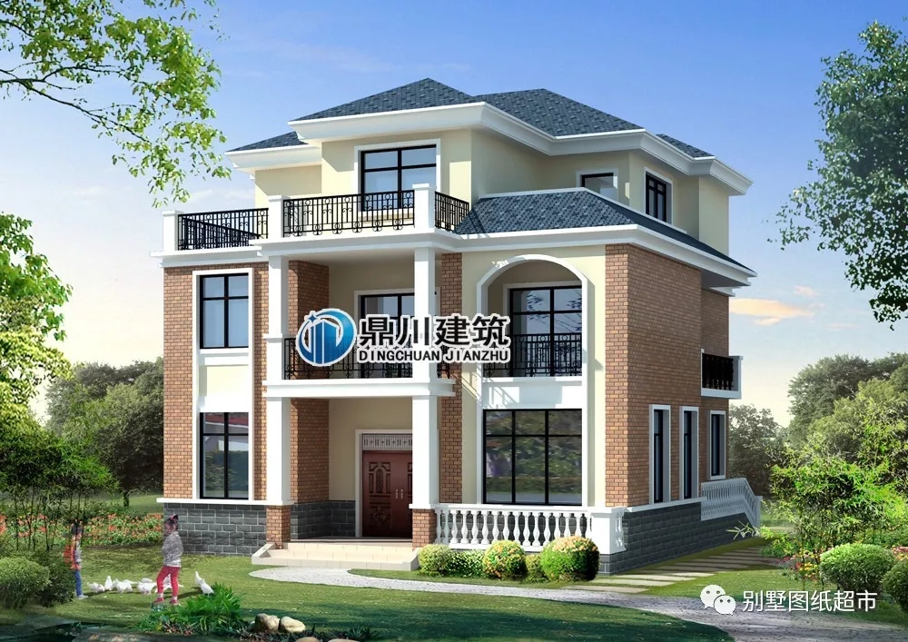 10款簡(jiǎn)潔大方經(jīng)濟(jì)型三層自建別墅，第1款造價(jià)20萬(wàn)，第6款最漂亮！