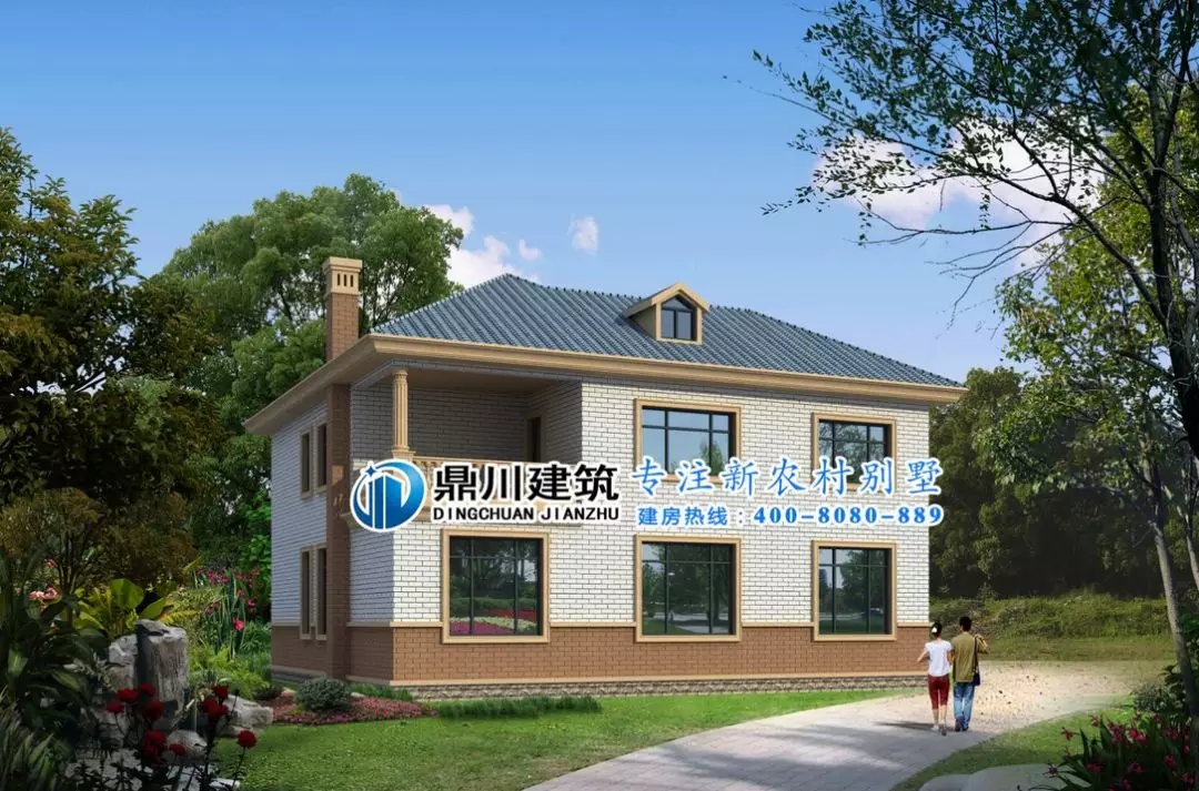 8款二層帶庭院農(nóng)村別墅，有院子車庫(kù)大露臺(tái)才是完美愜意人生！